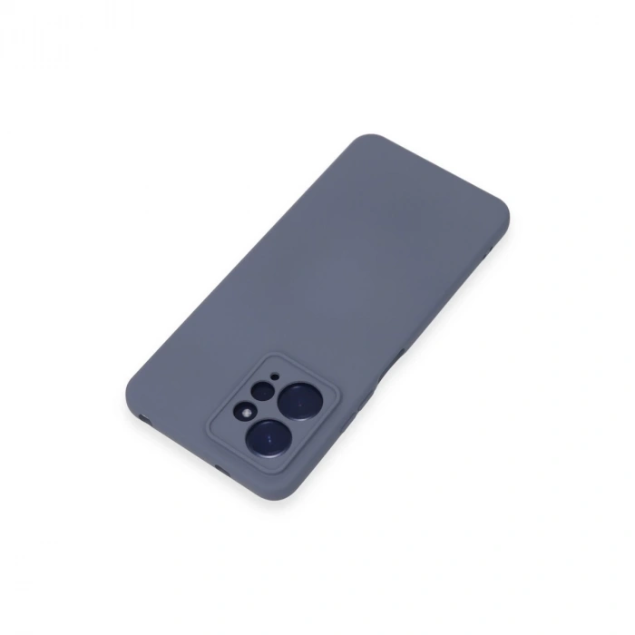 Xiaomi Redmi Note 12 4g Kılıf Nano İçi Kadife Silikon - Gri