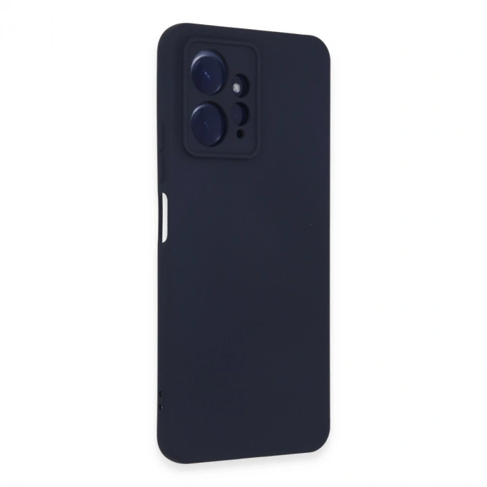 Xiaomi Redmi Note 12 4g Kılıf Nano İçi Kadife Silikon - Lacivert