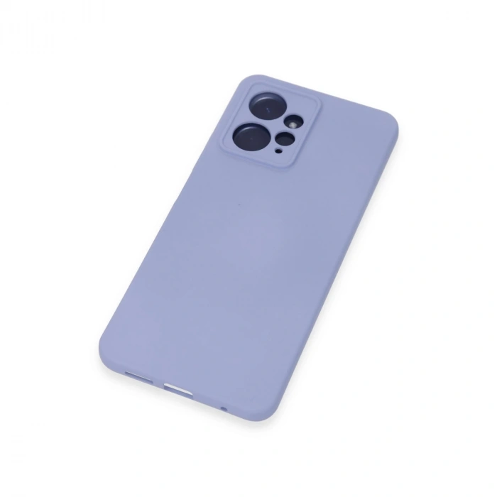 Xiaomi Redmi Note 12 4g Kılıf Nano İçi Kadife Silikon - Lila