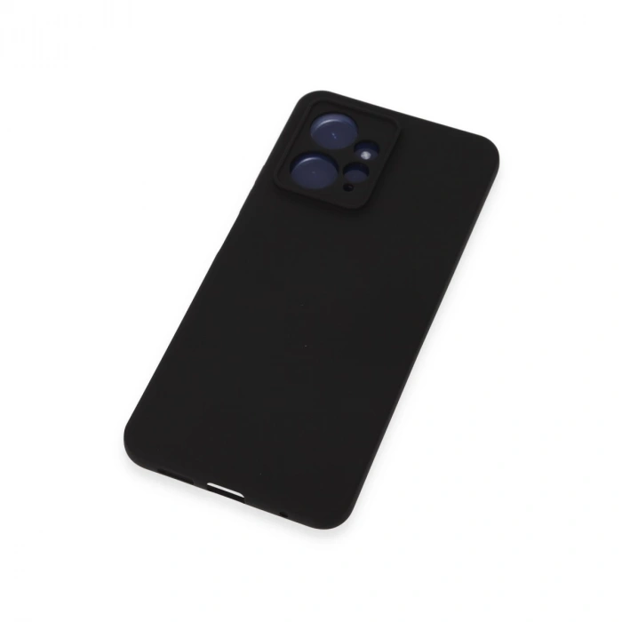 Xiaomi Redmi Note 12 4g Kılıf Nano İçi Kadife Silikon - Siyah