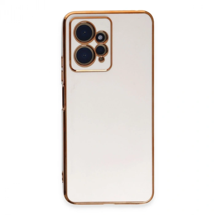 Xiaomi Redmi Note 12 4g Kılıf Volet Silikon - Beyaz