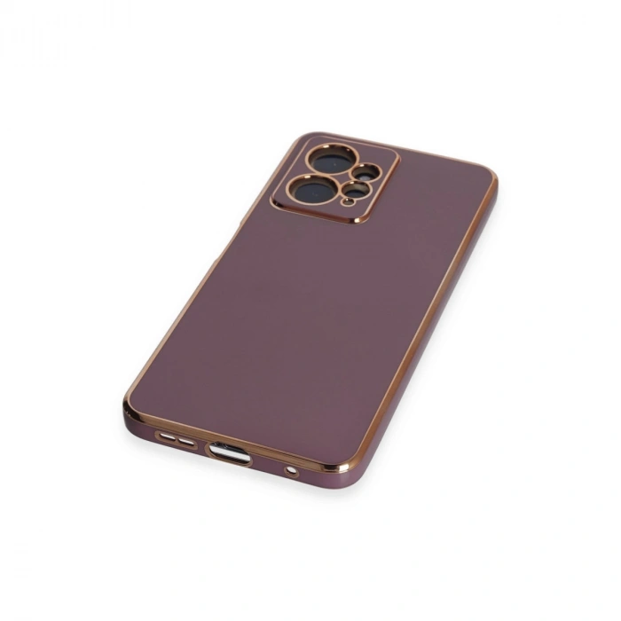 Xiaomi Redmi Note 12 4g Kılıf Volet Silikon - Mor