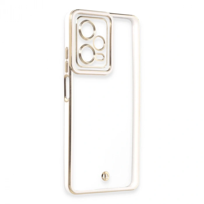 Xiaomi Redmi Note 12 5g Kılıf Liva Lens Silikon - Beyaz