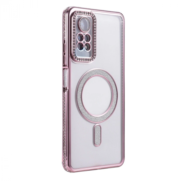 Xiaomi Redmi Note 12 Pro 4g Joke Simli Magneticsafe Kılıf - Pembe