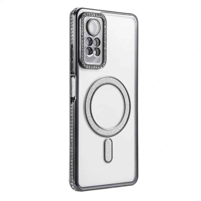 Xiaomi Redmi Note 12 Pro 4g Joke Simli Magneticsafe Kılıf - Siyah