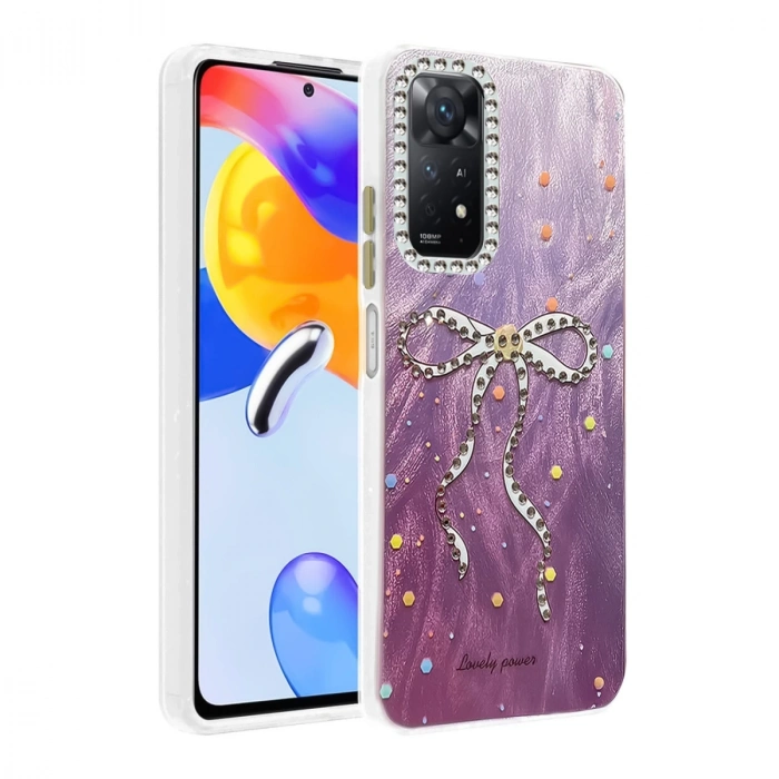 Xiaomi Redmi Note 12 Pro 4g Kılıf Blade Aynalı Desenli Kapak - Desen 1