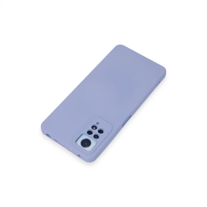 Xiaomi Redmi Note 12 Pro 4g Kılıf Nano İçi Kadife Silikon - Lila