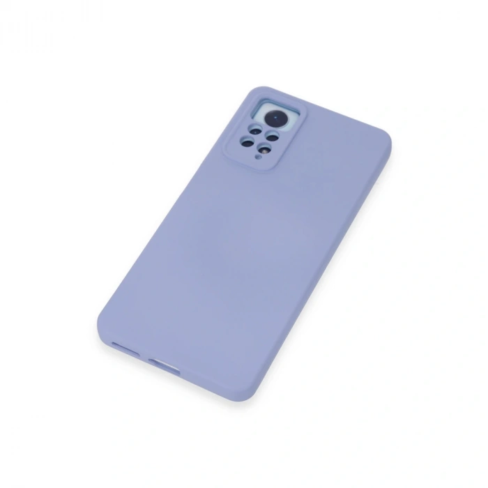 Xiaomi Redmi Note 12 Pro 4g Kılıf Nano İçi Kadife Silikon - Lila