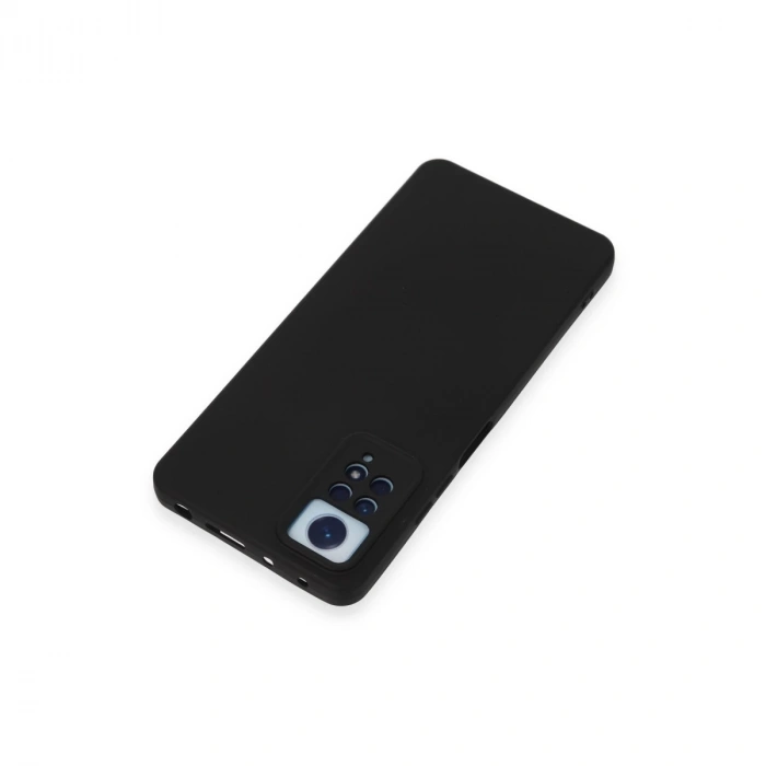 Xiaomi Redmi Note 12 Pro 4g Kılıf Nano İçi Kadife Silikon - Siyah