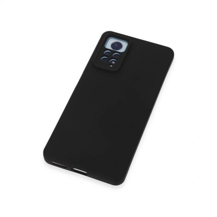 Xiaomi Redmi Note 12 Pro 4g Kılıf Nano İçi Kadife Silikon - Siyah