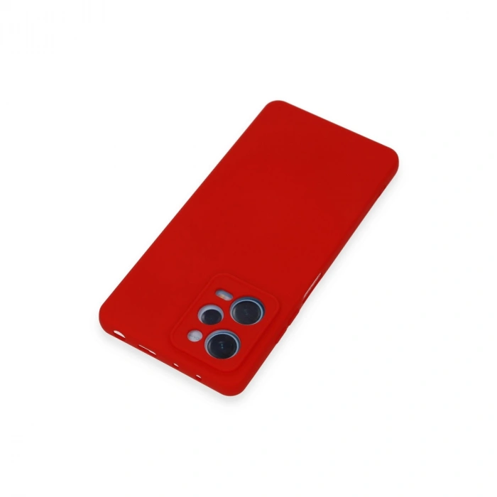 Xiaomi Redmi Note 12 Pro 5g Kılıf Nano İçi Kadife Silikon - Kırmızı