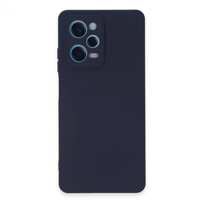 Xiaomi Redmi Note 12 Pro 5g Kılıf Nano İçi Kadife Silikon - Lacivert