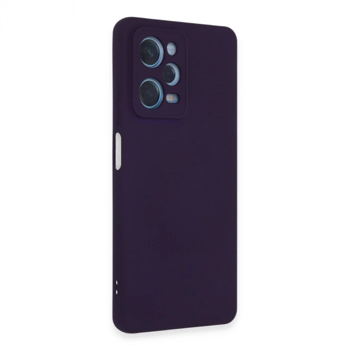 Xiaomi Redmi Note 12 Pro 5g Kılıf Nano İçi Kadife Silikon - Mor