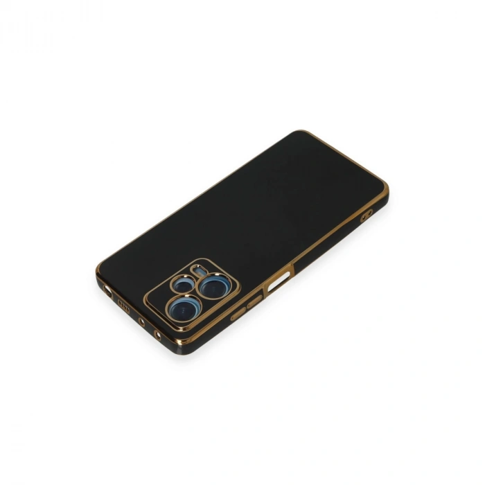 Xiaomi Redmi Note 12 Pro Plus Kılıf Volet Silikon - Siyah
