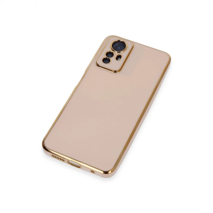 Xiaomi Redmi Note 12s Kılıf Volet Silikon - Pembe