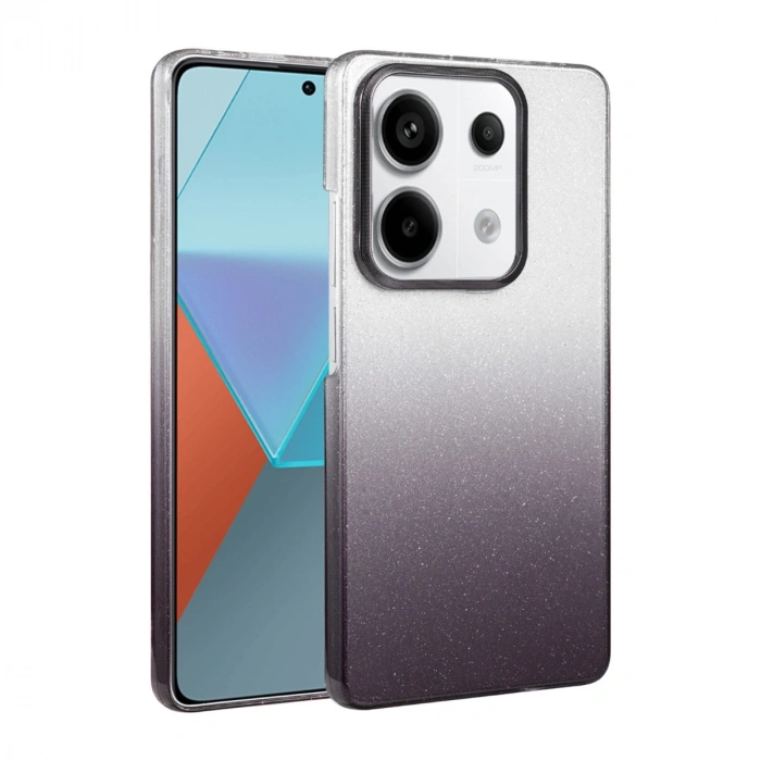 Xiaomi Redmi Note 13 Pro 4g Glossy Kapak - Siyah