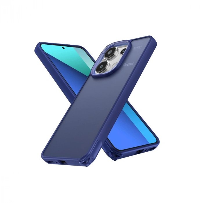 Xiaomi Redmi Note 13 Pro 4g Kılıf Elegant Kapak - Lacivert