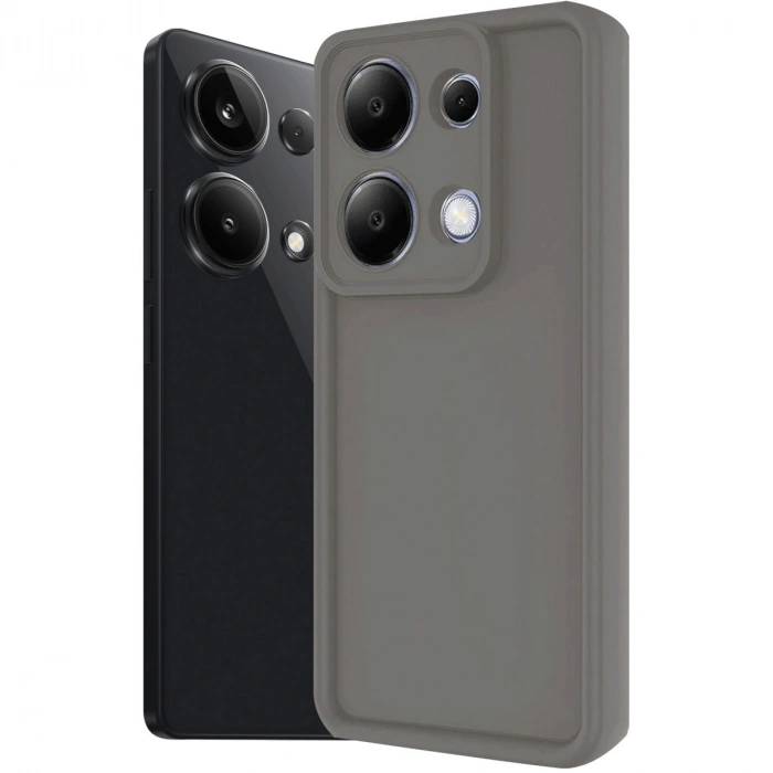 Xiaomi Redmi Note 13 Pro 4g Kılıf Viera Silikon - Gri