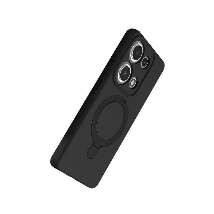 Xiaomi Redmi Note 13 Pro 4g Regal Magsafe Standlı Kapak - Siyah