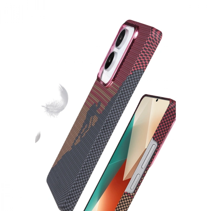 Xiaomi Redmi Note 13 Pro 4g Vega Magsafe Kapak - Çöl Titanyum