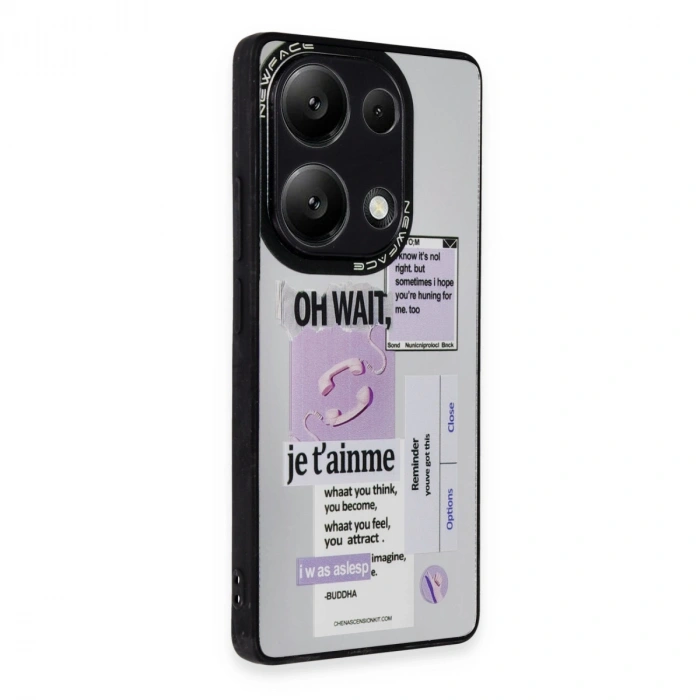 Xiaomi Redmi Note 13 Pro 5g Kılıf Mirror Desenli Kapak - Mirror - 4