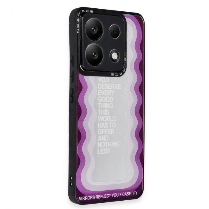 Xiaomi Redmi Note 13 Pro 5g Kılıf Mirror Desenli Kapak - Mirror - 5