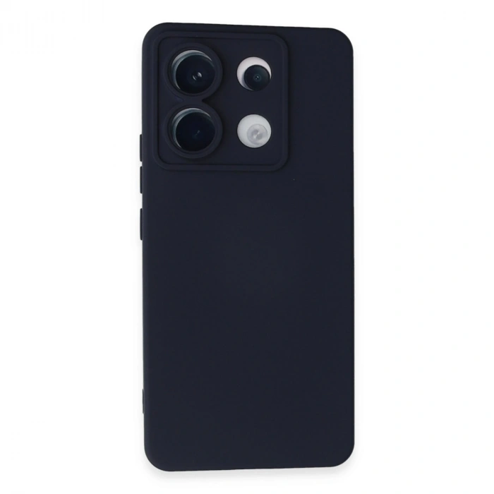 Xiaomi Redmi Note 13 Pro 5g Kılıf Nano İçi Kadife Silikon - Lacivert