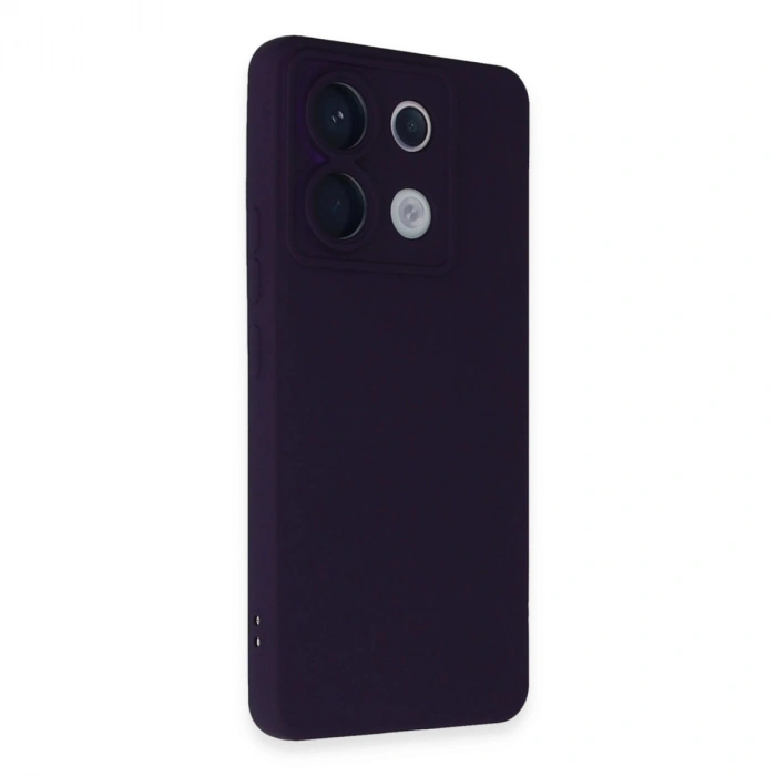 Xiaomi Redmi Note 13 Pro 5g Kılıf Nano İçi Kadife Silikon - Mor