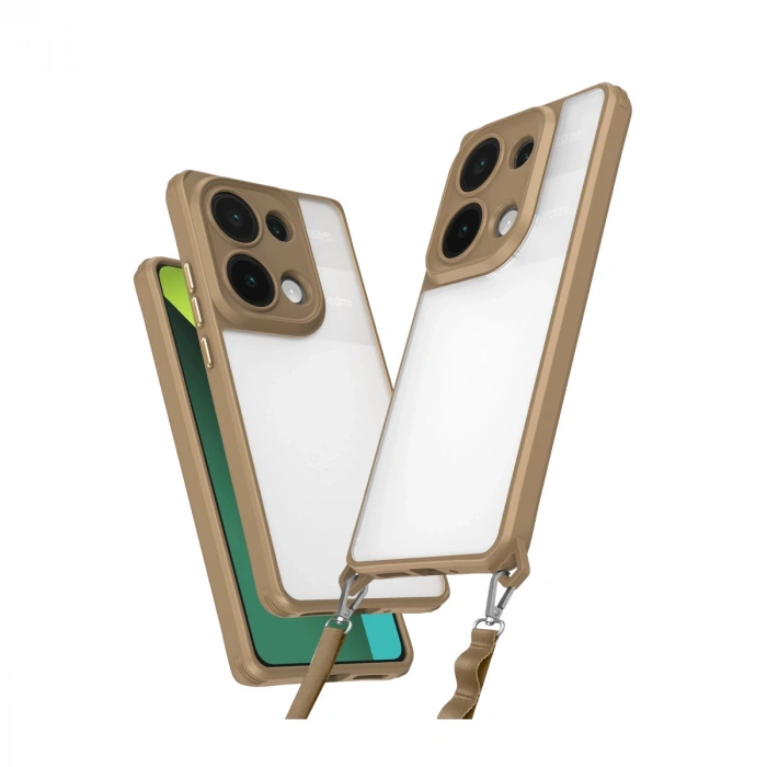 Xiaomi Redmi Note 13 Pro 5g Kılıf Penta Silikon Kılıf - Çöl Titanyum