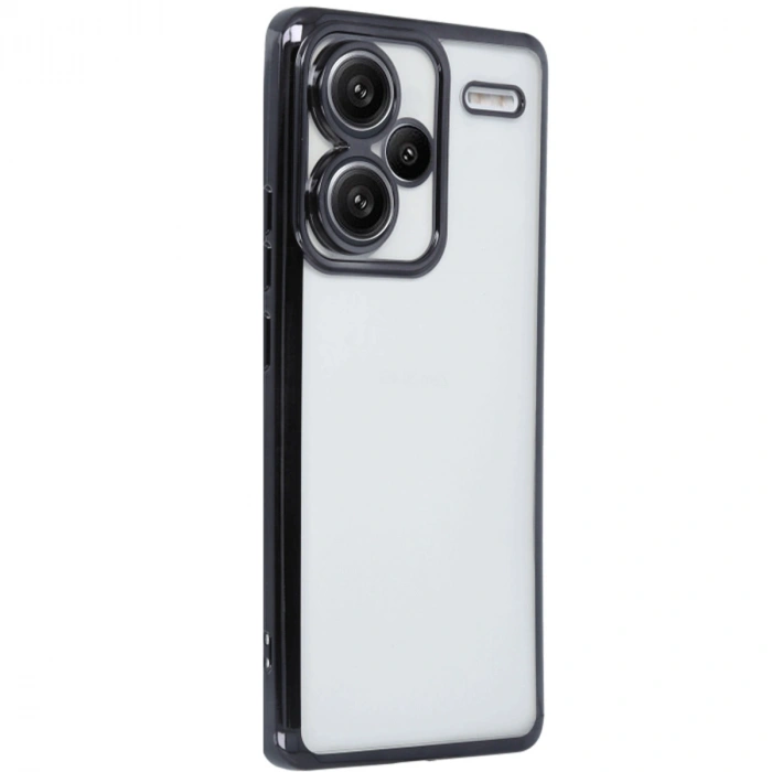 Xiaomi Redmi Note 13 Pro Plus Kılıf Razer Lensli Silikon - Siyah