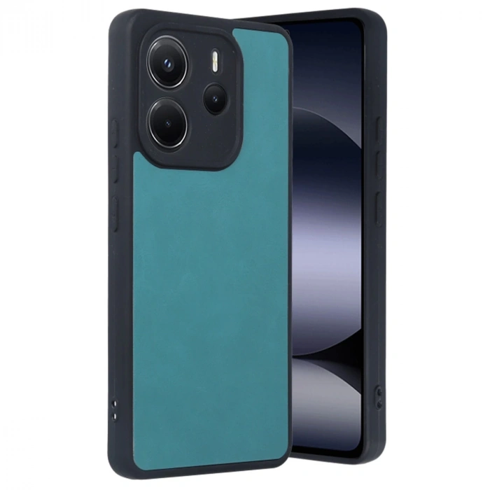 Xiaomi Redmi Note 14 4g Kılıf Aras Deri Kapak - Açık Yeşil