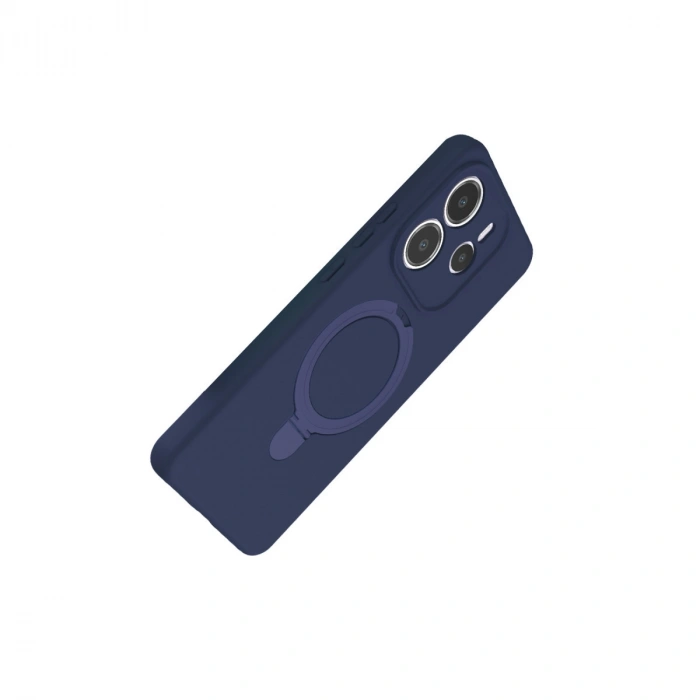 Xiaomi Redmi Note 14 4g Regal Magsafe Standlı Kapak - Lacivert