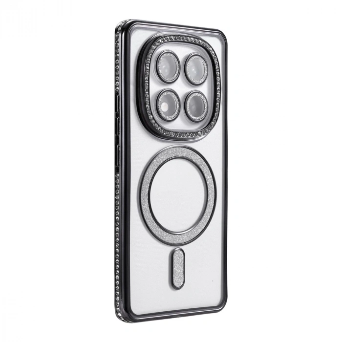 Xiaomi Redmi Note 14 Pro 4g Joke Simli Magneticsafe Kılıf - Siyah