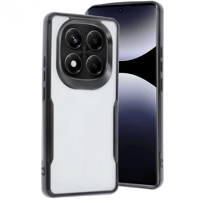 Xiaomi Redmi Note 14 Pro 4g Kılıf Boyi Silikon Kapak - Siyah