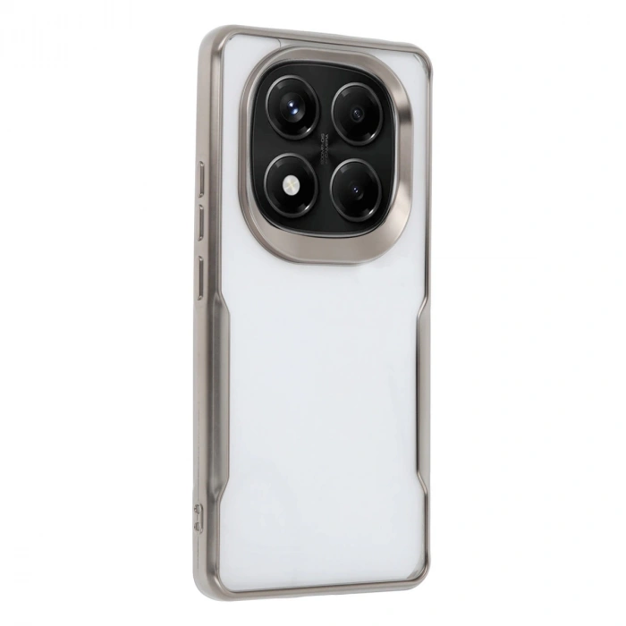 Xiaomi Redmi Note 14 Pro 4g Kılıf Boyi Silikon Kapak - Titan Gri