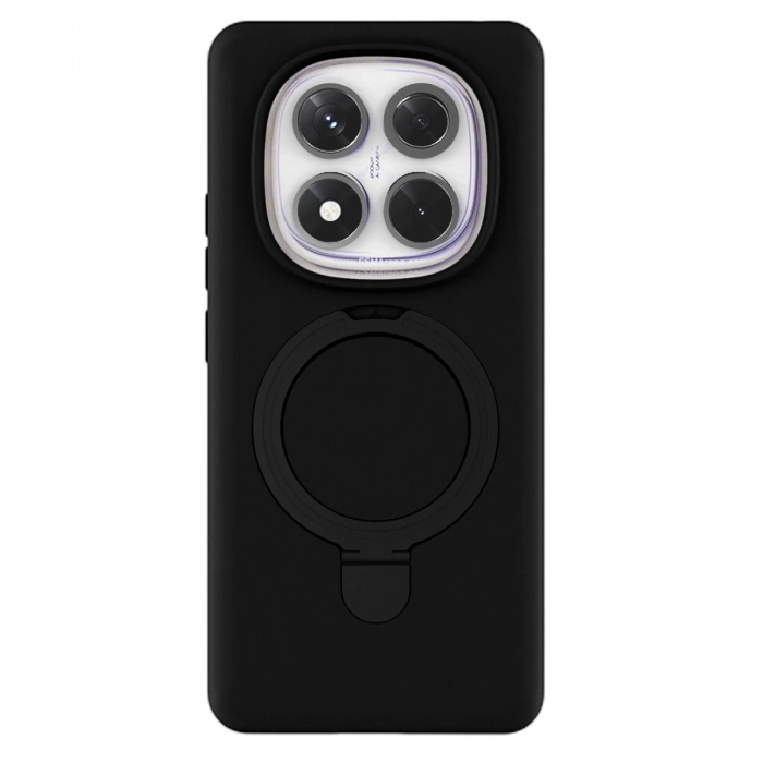 Xiaomi Redmi Note 14 Pro 4g Regal Magsafe Standlı Kapak - Siyah