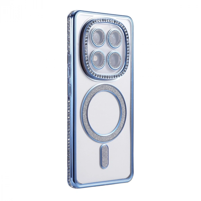 Xiaomi Redmi Note 14 Pro 5g Joke Simli Magneticsafe Kılıf - Mavi