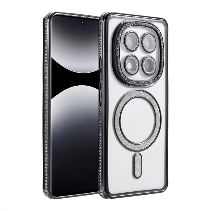 Xiaomi Redmi Note 14 Pro 5g Joke Simli Magneticsafe Kılıf - Siyah