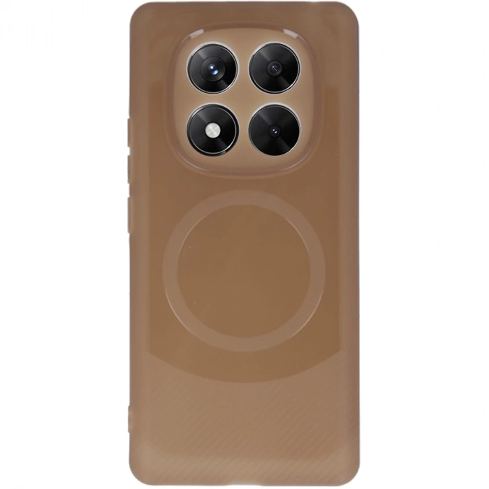 Xiaomi Redmi Note 14 Pro 5g Kılıf Maya Karbon Kapak - Kahverengi