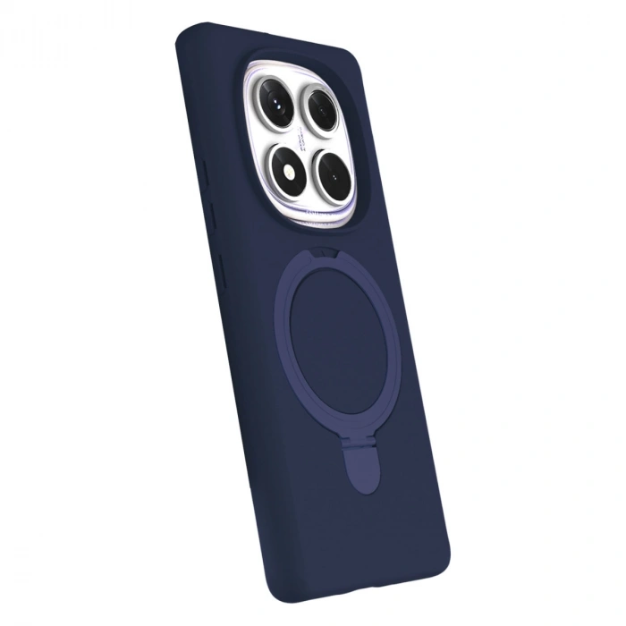 Xiaomi Redmi Note 14 Pro 5g Regal Magsafe Standlı Kapak - Lacivert