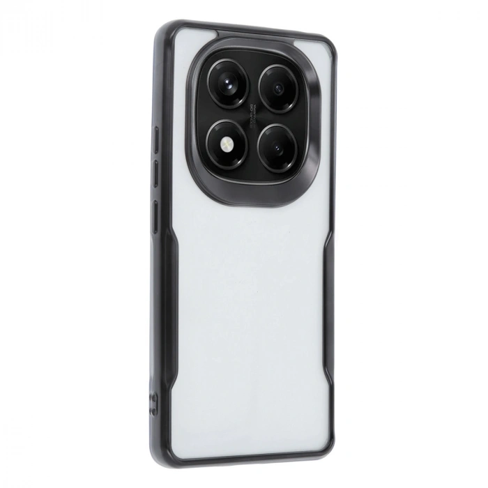 Xiaomi Redmi Note 14 Pro Plus Kılıf Boyi Silikon Kapak - Siyah