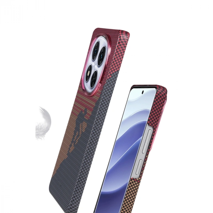 Xiaomi Redmi Note 14 Pro Plus Vega Magsafe Kapak - Kırmızı
