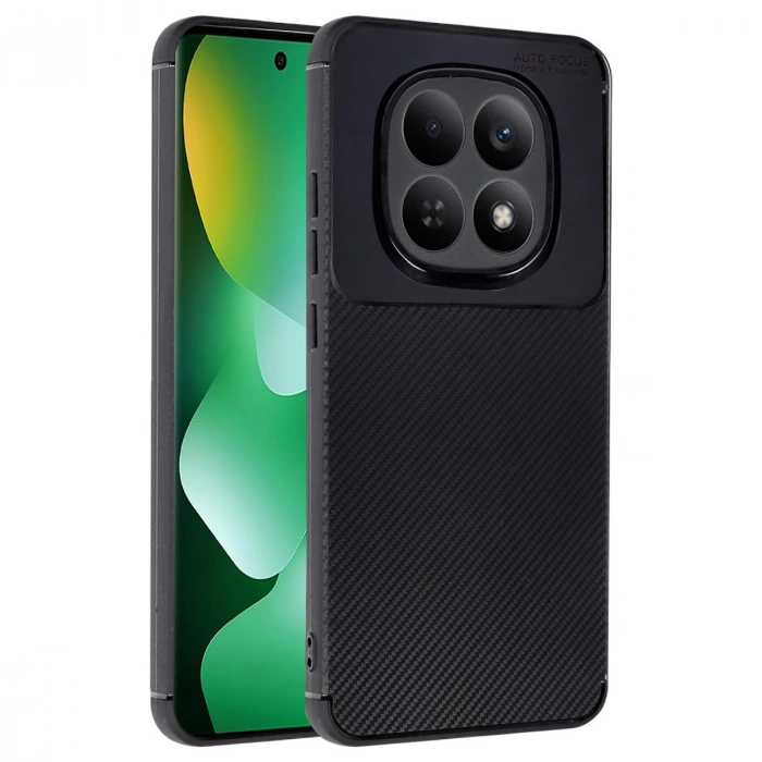 Xiaomi Redmi Note 15 4g Auto Focus Karbon Kapak - Siyah