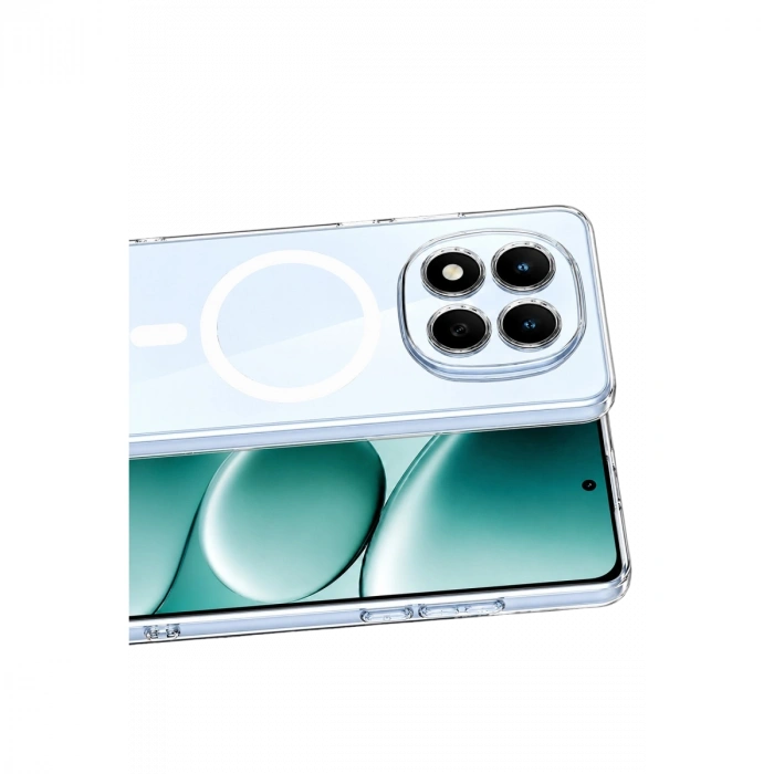 Xiaomi Redmi Note 15 4g Combo Sert Şeffaf Magsafe Kapak - Şeffaf