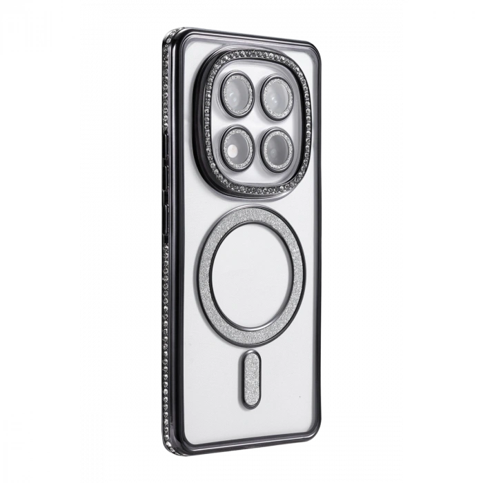 Xiaomi Redmi Note 15 4g Joke Simli Magneticsafe Kılıf - Siyah