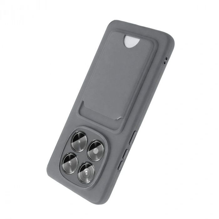 Xiaomi Redmi Note 15 4g Kelvin Kartvizitli Silikon - Gri