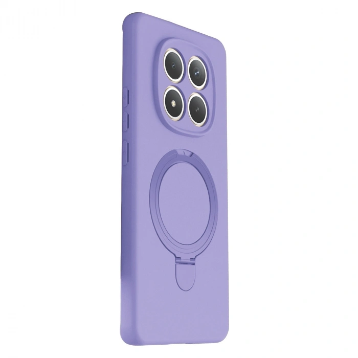 Xiaomi Redmi Note 15 4g Regal Magsafe Standlı Kapak - Lila