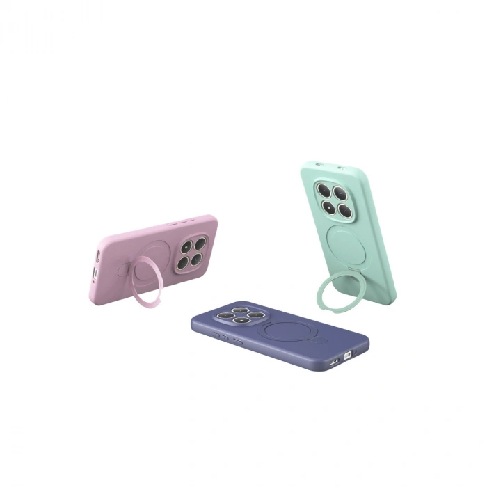 Xiaomi Redmi Note 15 4g Regal Magsafe Standlı Kapak - Siyah