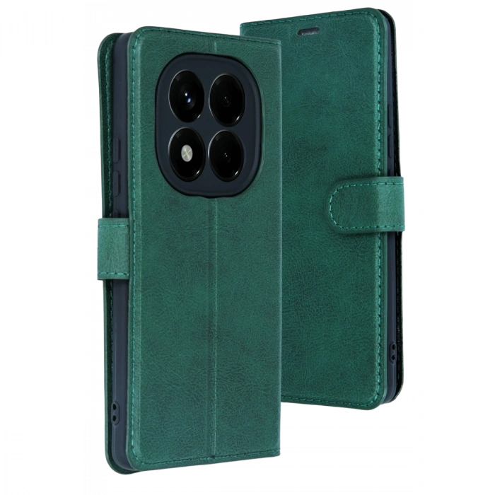 Xiaomi Redmi Note 15 4g Trend S Plus Kapaklı Kılıf - Yeşil