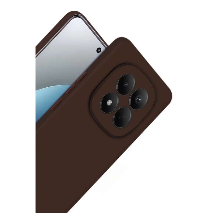 Xiaomi Redmi Note 15 Pro 4g First Silikon - Kahverengi